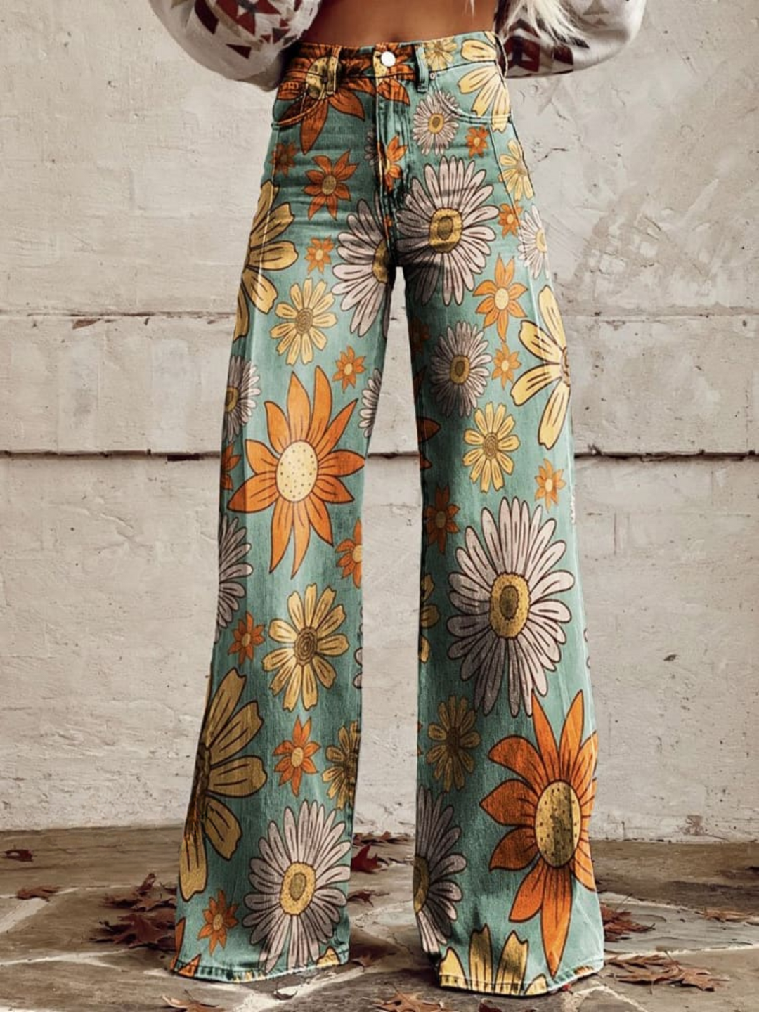 Cirilla - Pantalons Palazzo Fleuris