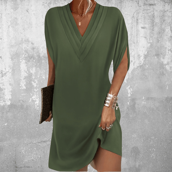 Amelia - Robe Élégante Couverte du Ventre