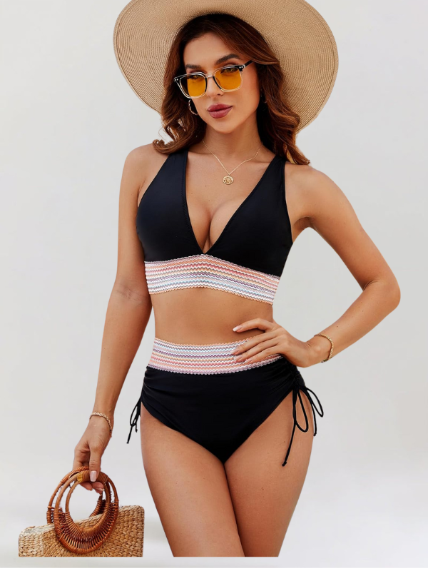 Lidia Ensemble de bikini taille haute