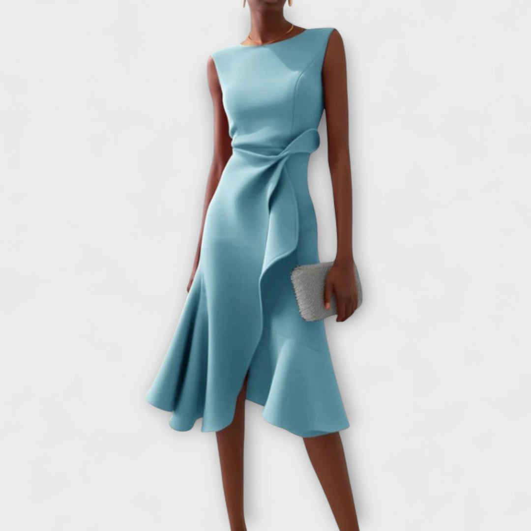 Darlene | Robe midi élégante