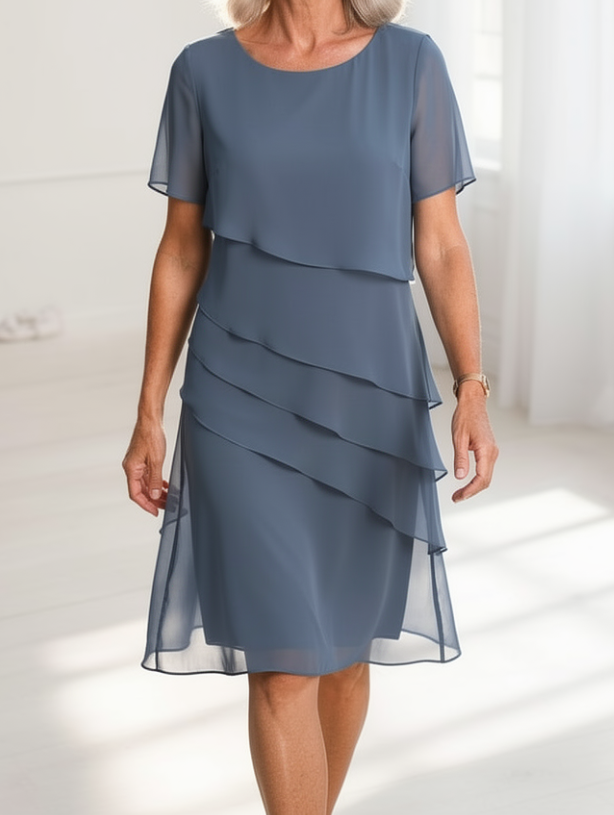 Linda | Robe Ruffle Élégante et Confortable
