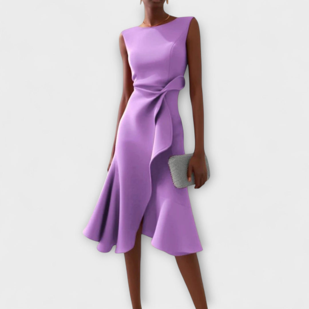 Darlene | Robe midi élégante