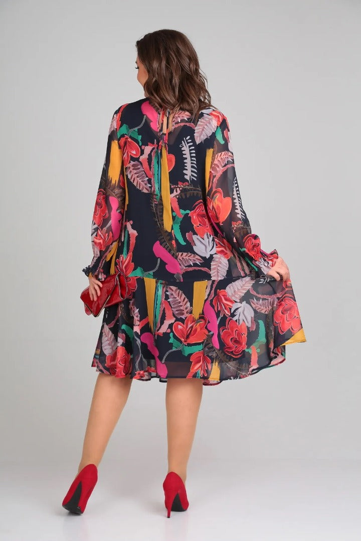 Floravine™ | Robe Fleurie Moderne