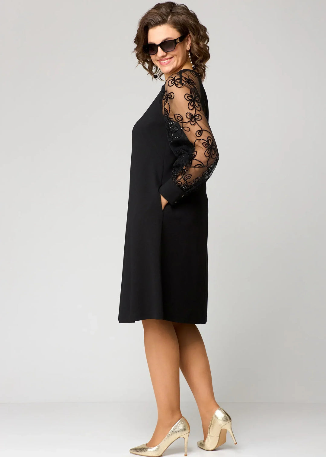 Edyth | Robe en Dentelle Élégante