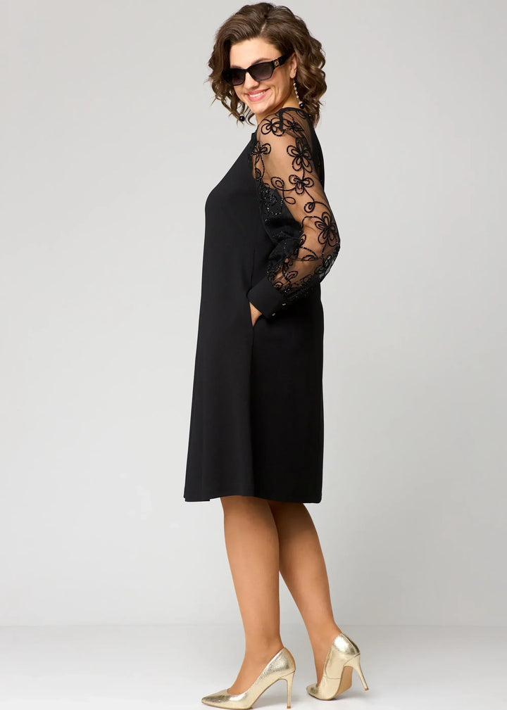 Edyth | Robe en Dentelle Élégante