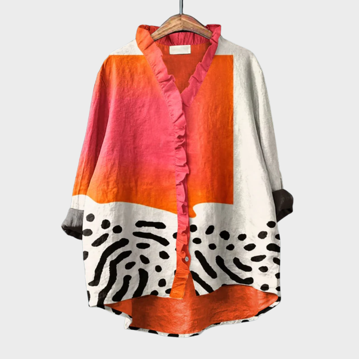Melinda™ | Élégante blouse d'été en lin