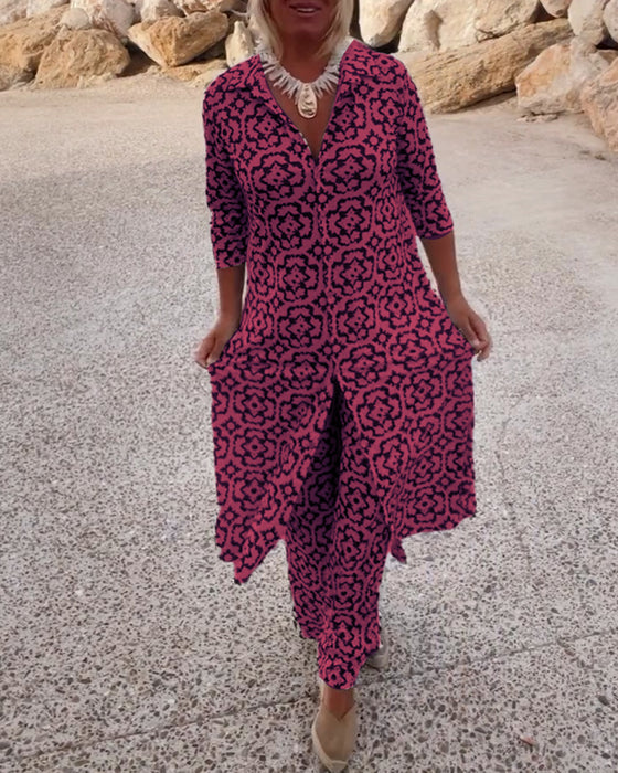 Sari | Ensemble avec fermeture à bouton
