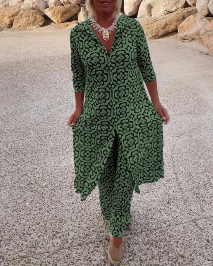 Sari | Ensemble avec fermeture à bouton
