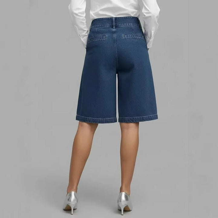 Mabel | Short en denim confortable avec une coupe décontractée