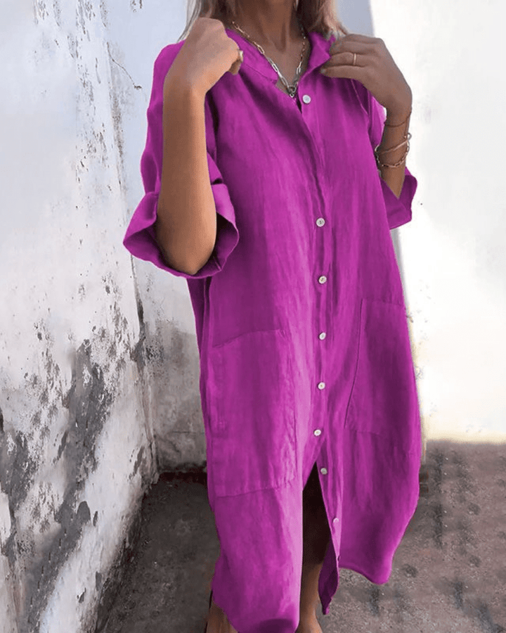 Anna | Robe chemise légère